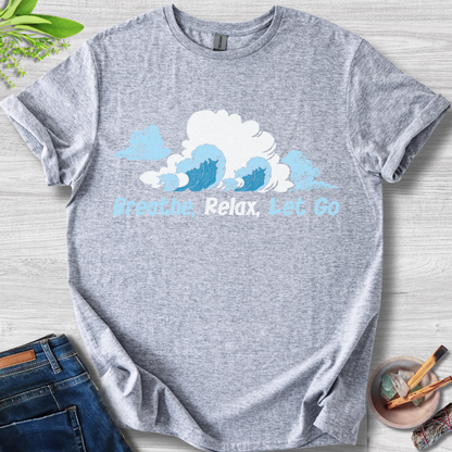Breathe Relax Let Go Unisex Softstyle T-Shirt