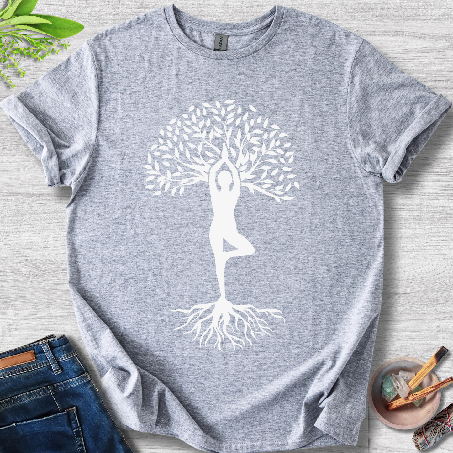 Tree of Balance Unisex Softstyle T-Shirt
