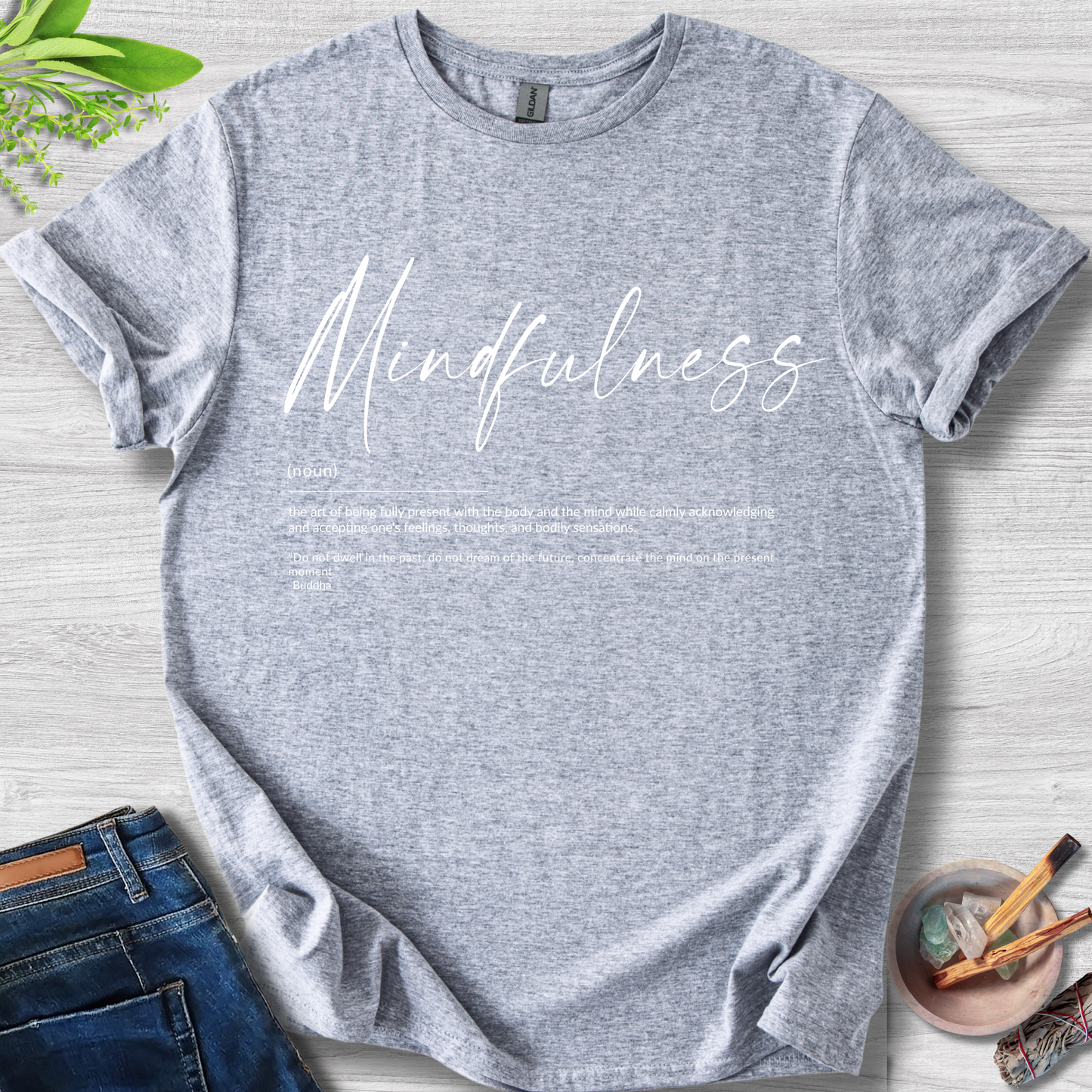 Mindfulness Unisex Softstyle T-Shirt