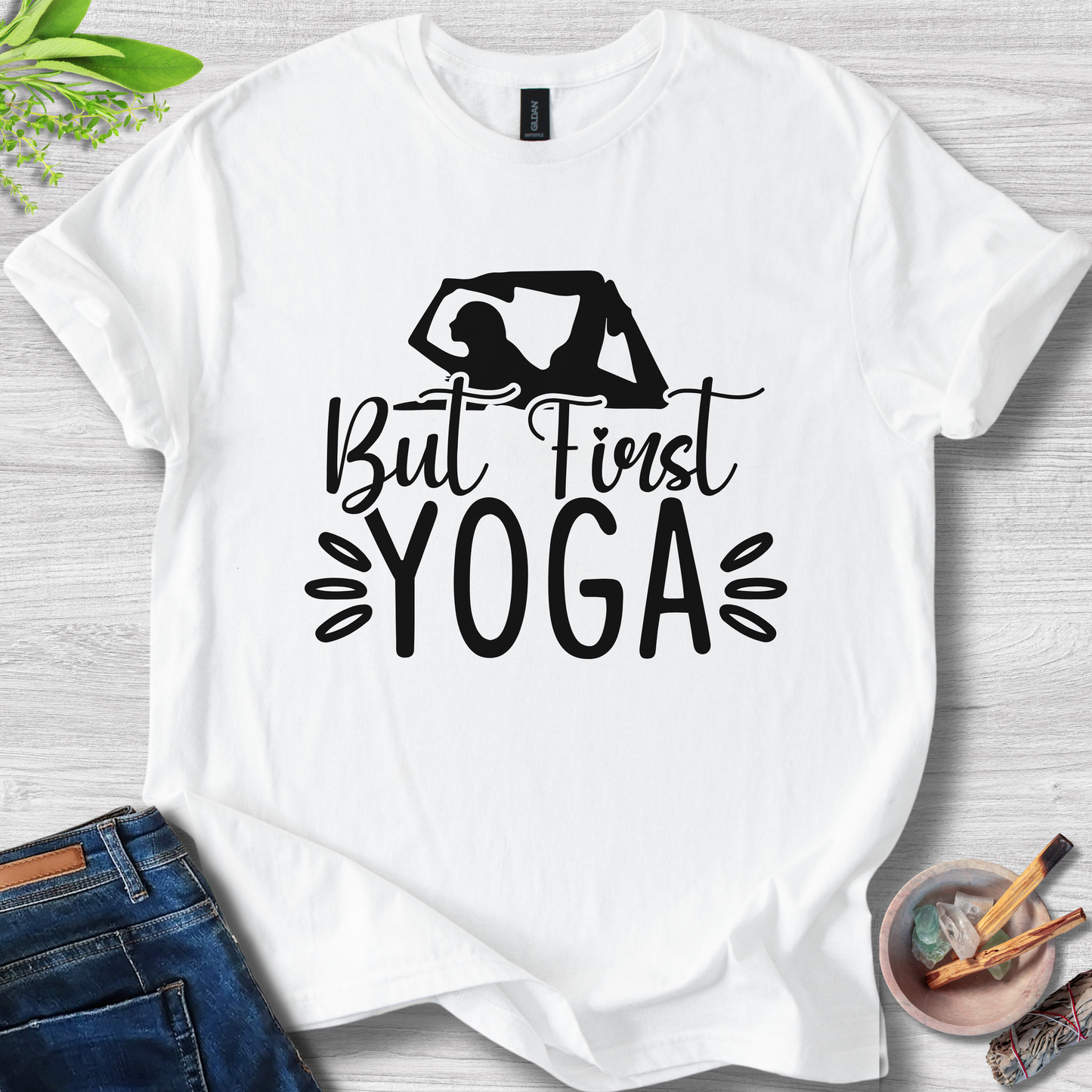 Yoga First Mindset Unisex Softstyle T-Shirt