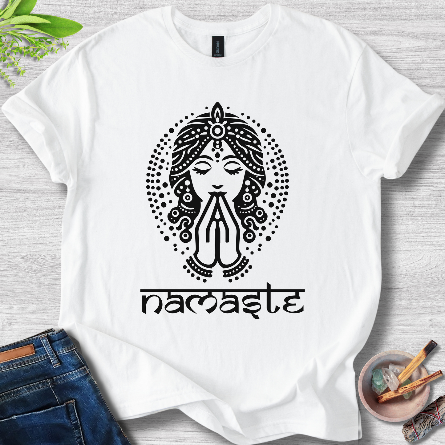Sacred Namaste Unisex Softstyle T-Shirt