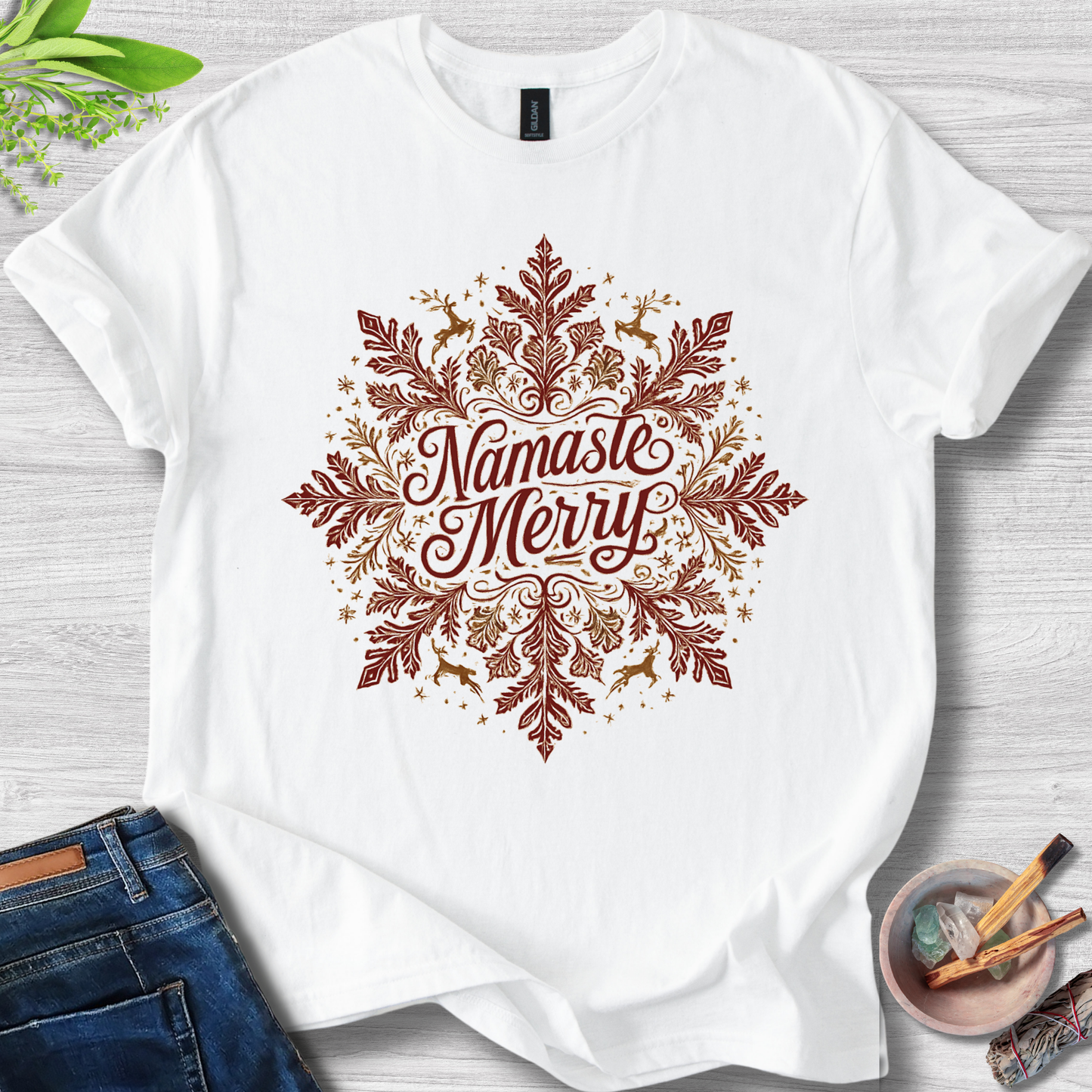 Namaste Merry T-Shirt