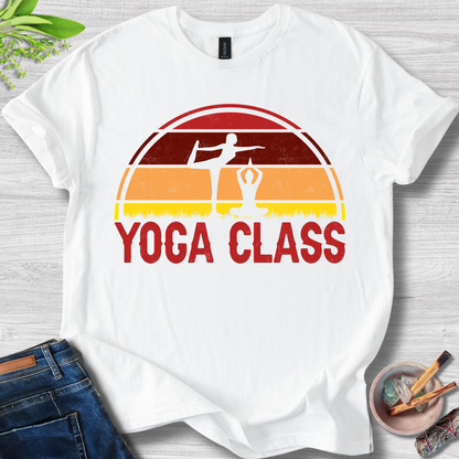 Yoga Class Unisex Softstyle T-Shirt