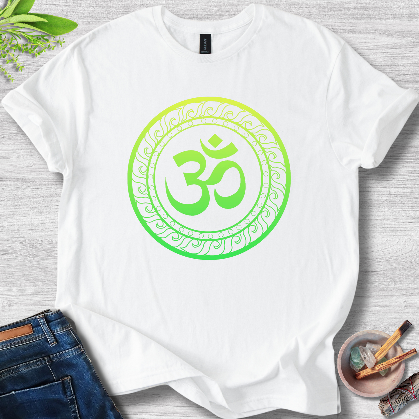 Eternal Om Unisex Softstyle T-Shirt
