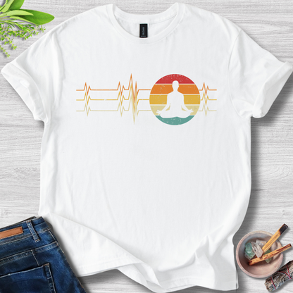 Heartbeat Zen Unisex Softstyle T-Shirt