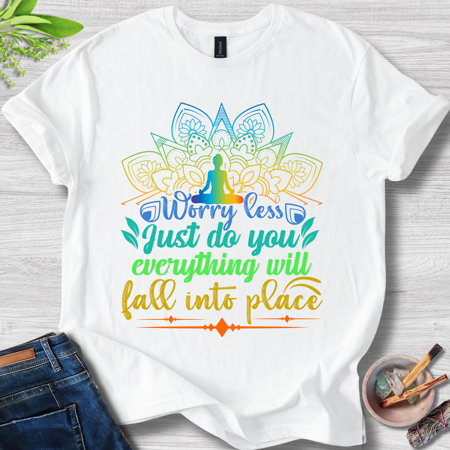 Fall Into Place Unisex Softstyle T-Shirt