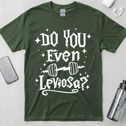 Do You Even Leviosa? (White Graphic) T-Shirt