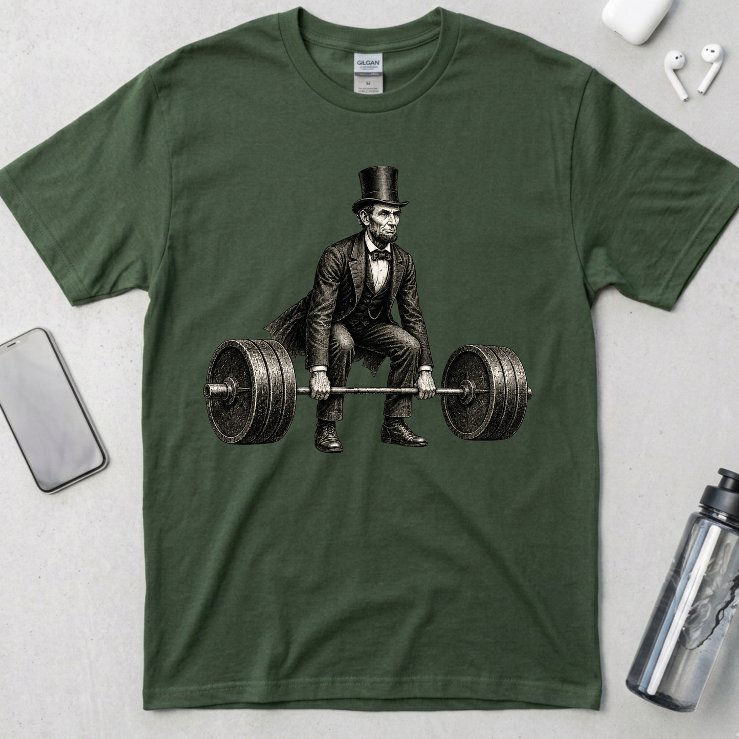 Honest Abe Heavy Deadlift T-Shirt
