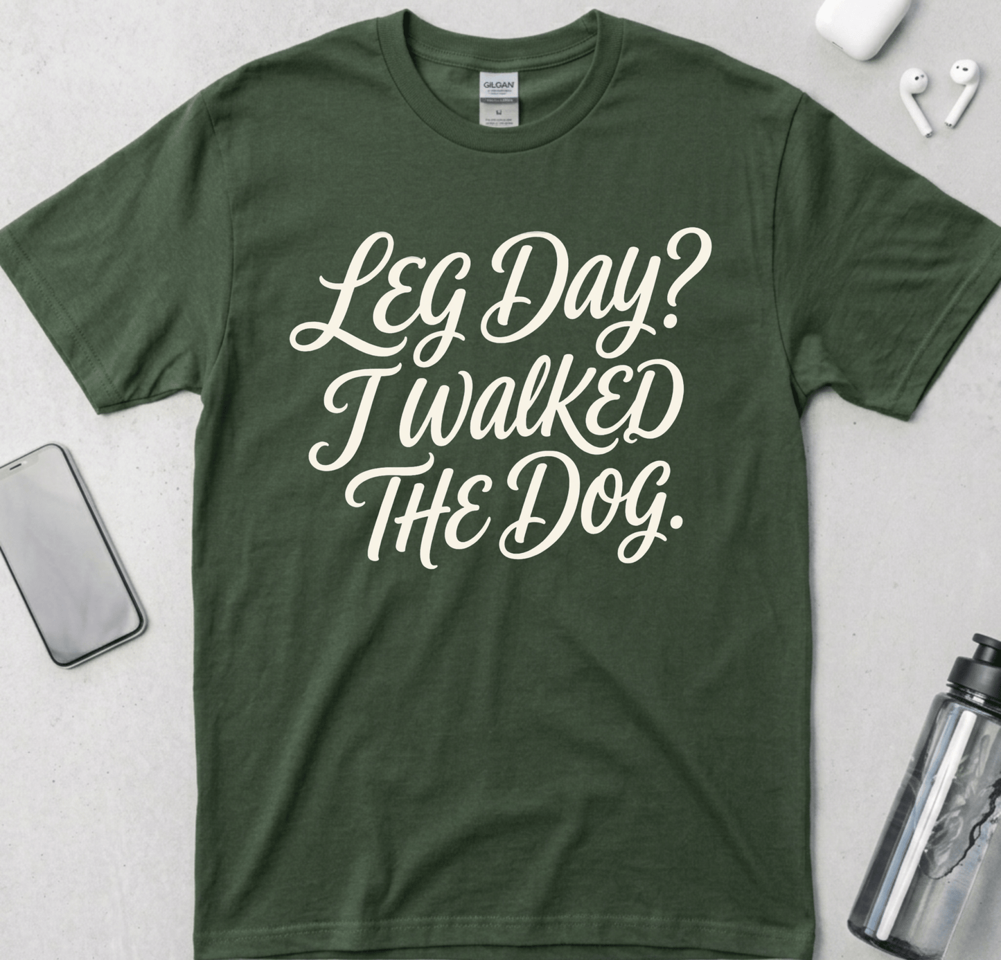 Leg Day Dog Walk T-Shirt