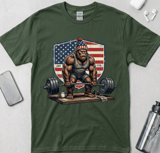Bigfoot Built America T-Shirt