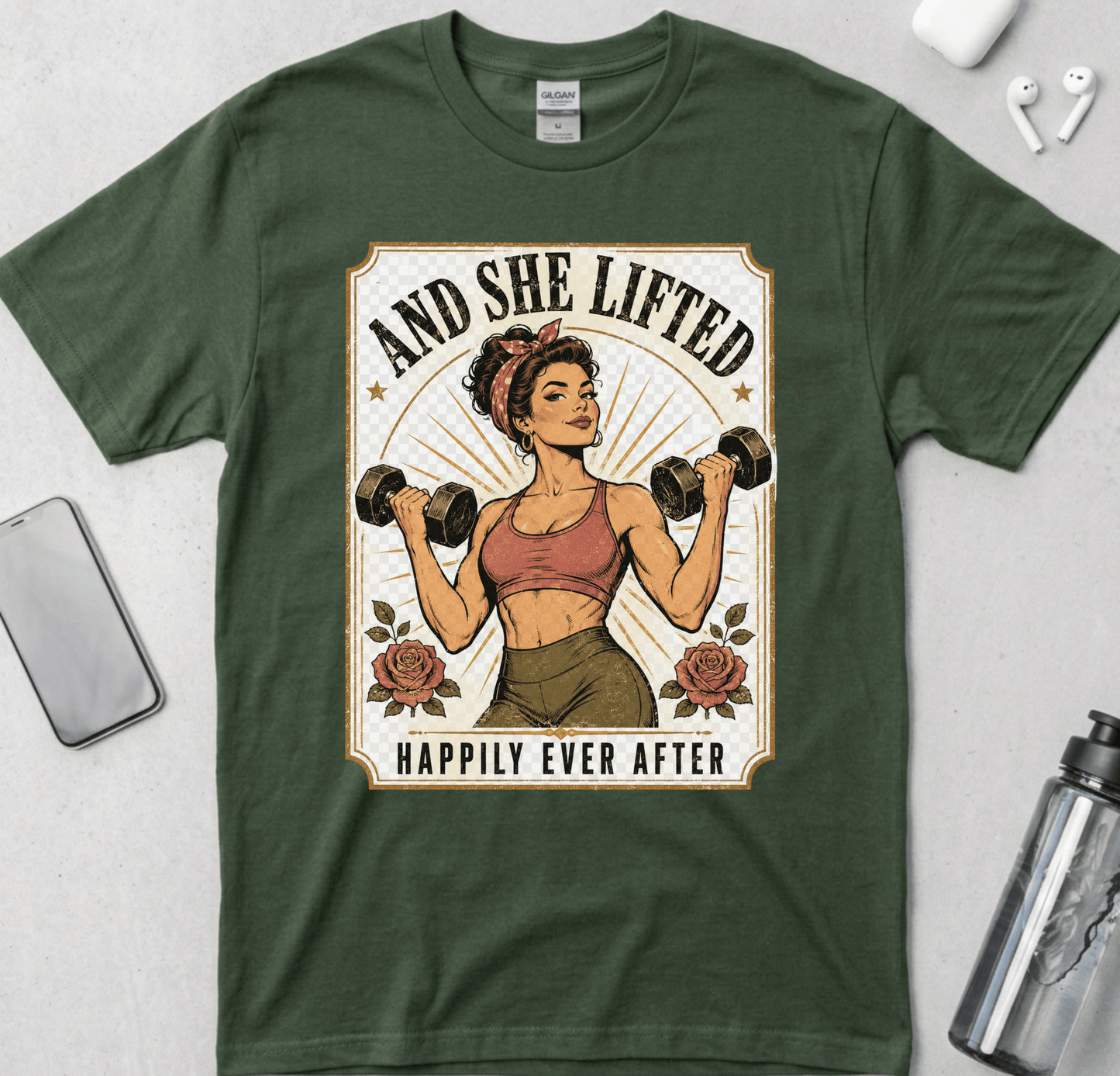 And She Lifted Tee