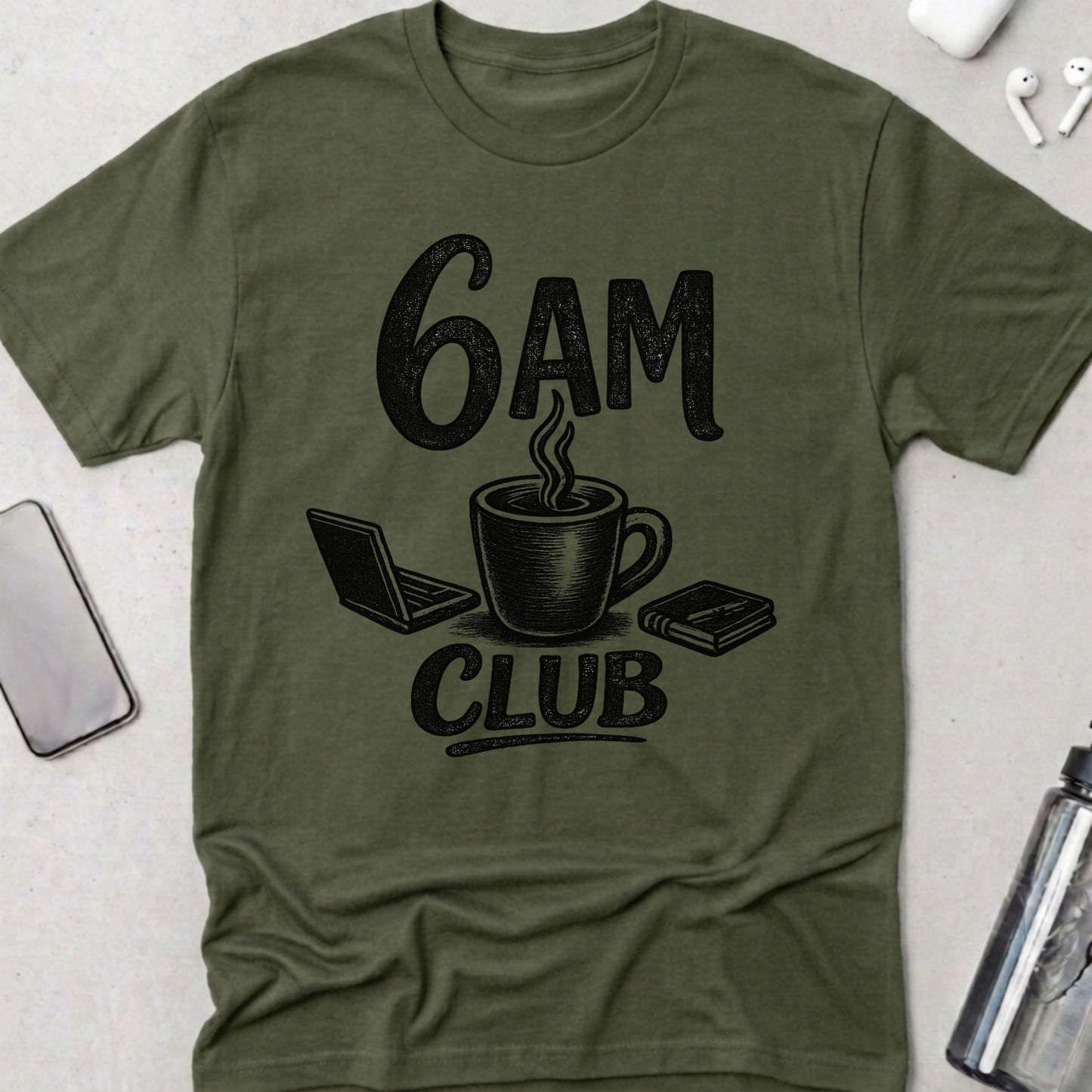 6 AM Coffee Club T-Shirt
