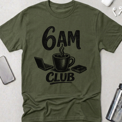 6 AM Coffee Club T-Shirt