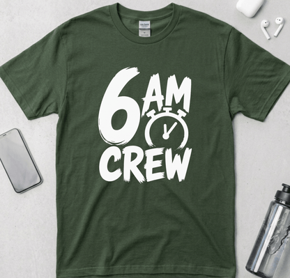 6 AM Crew Workout T-Shirt
