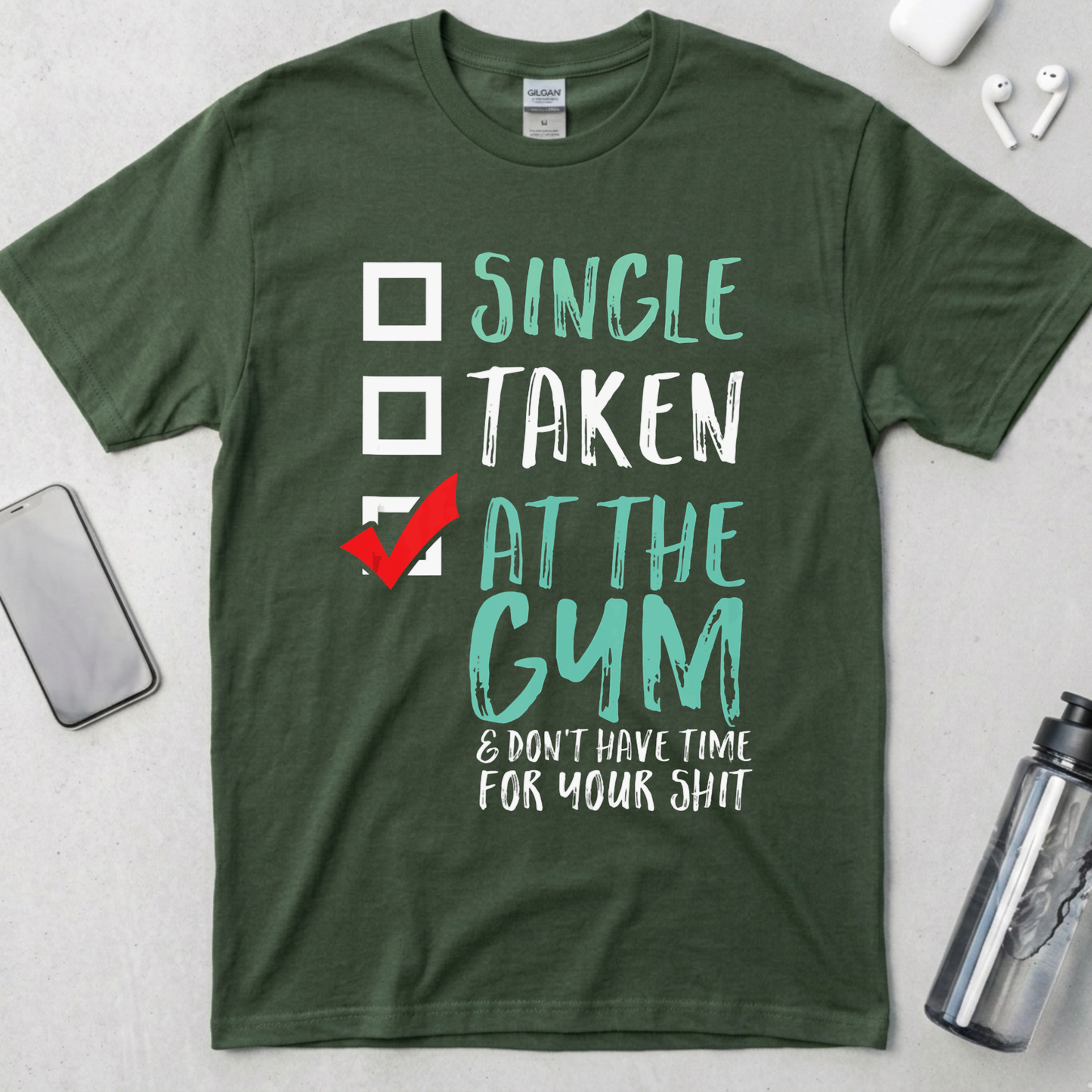 Gym Relationship Status T-Shirt