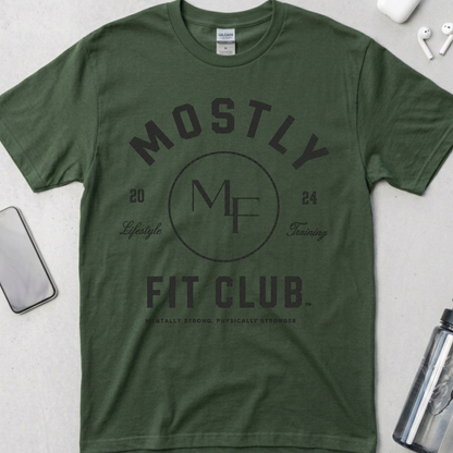 Mostly Fit Club Lifestyle Training T-Shirt