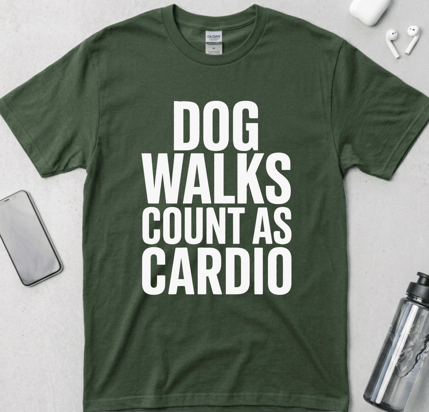 Dog Walks Count As Cardio T-Shirt