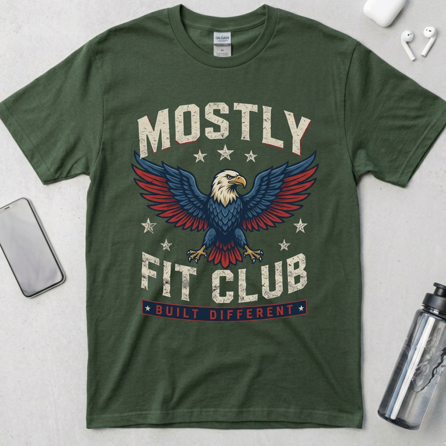 Mostly Fit Heritage Emblem T-Shirt