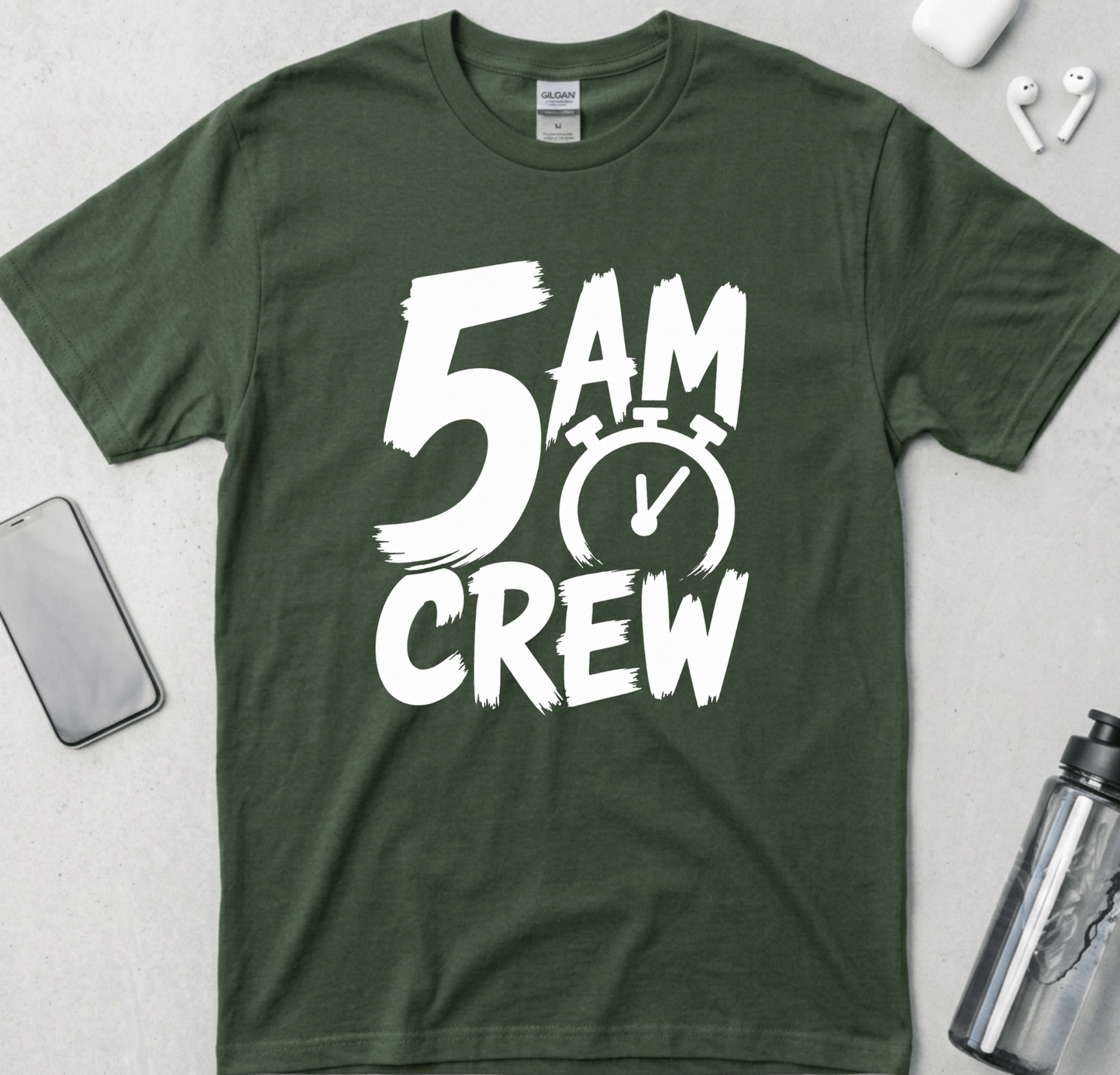 5 AM Crew Workout T-Shirt