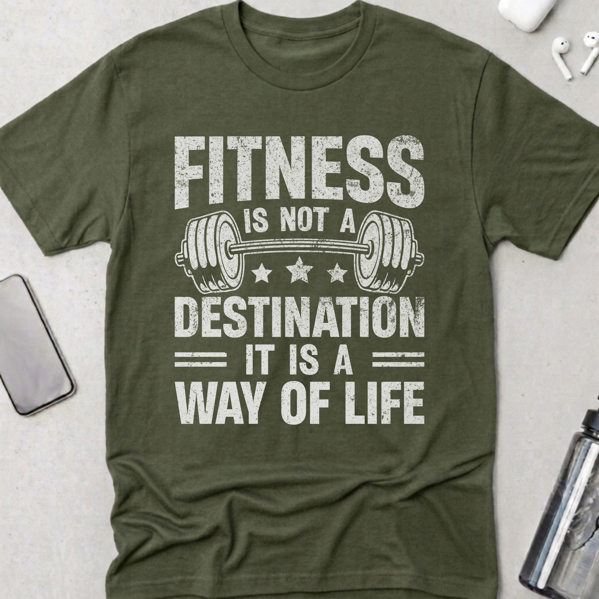 Fitness Is Not A Destination T-Shirt