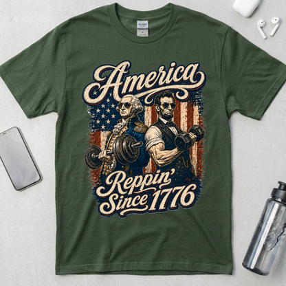 America Reppin' Since 1776 T-Shirt