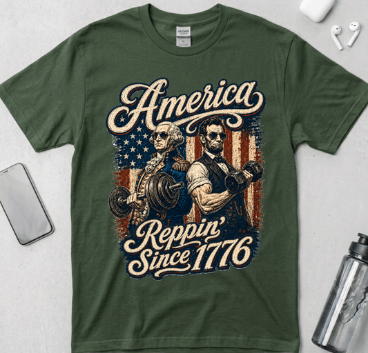 America Reppin' Since 1776 T-Shirt