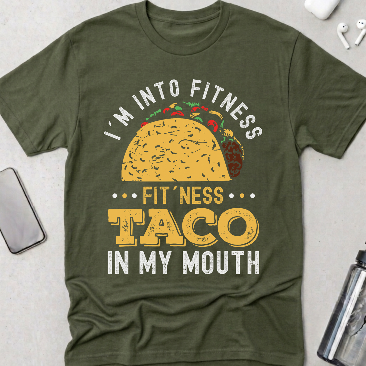 Fitness Taco in My Mouth T-Shirt