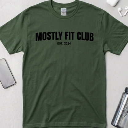 Mostly Fit Club Classic Logo T-Shirt