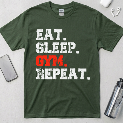 Eat. Sleep. Gym. Repeat. T-Shirt