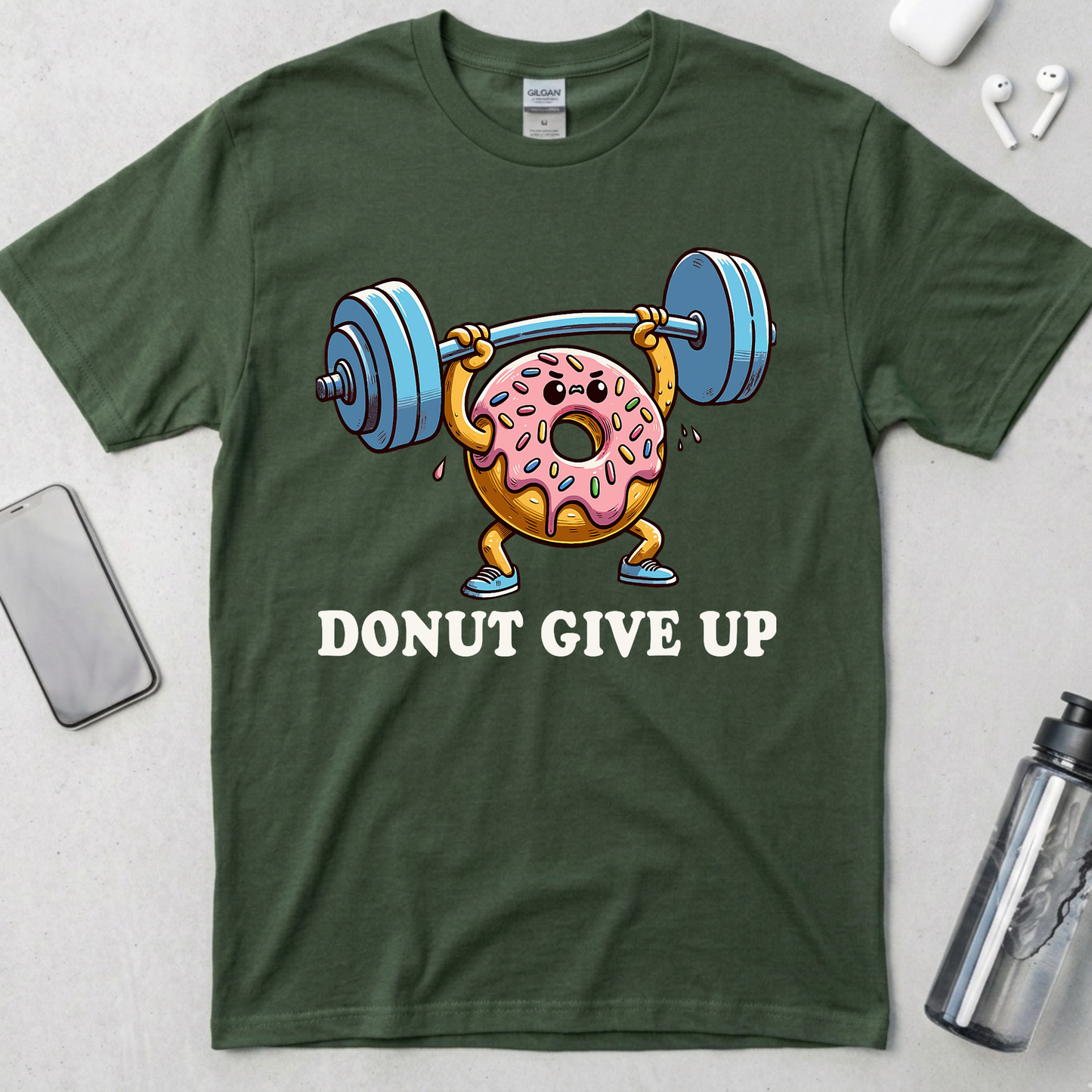 Donut Give Up T-Shirt