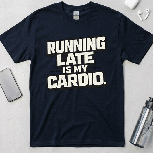 Running Late Is My Cardio T-Shirt