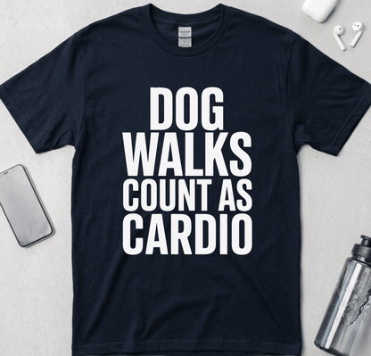 Dog Walks Count As Cardio T-Shirt