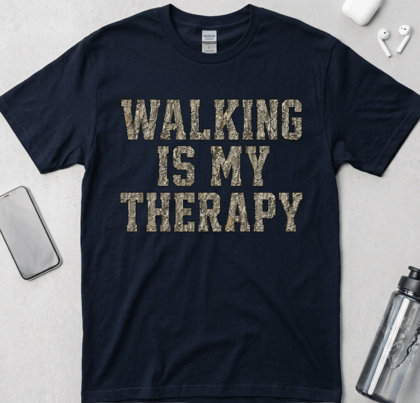 Walking Is My Therapy T-Shirt