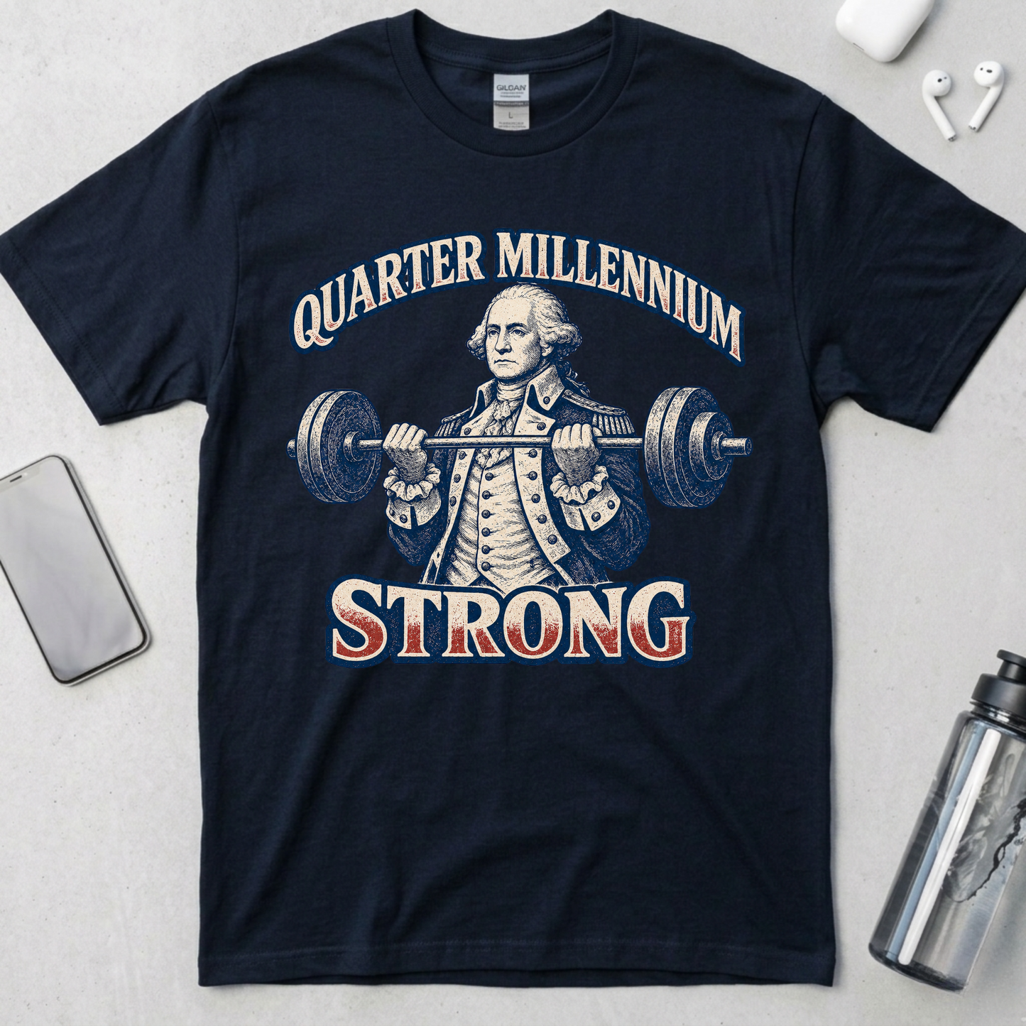 Quarter Millennium Strong Washington T-Shirt