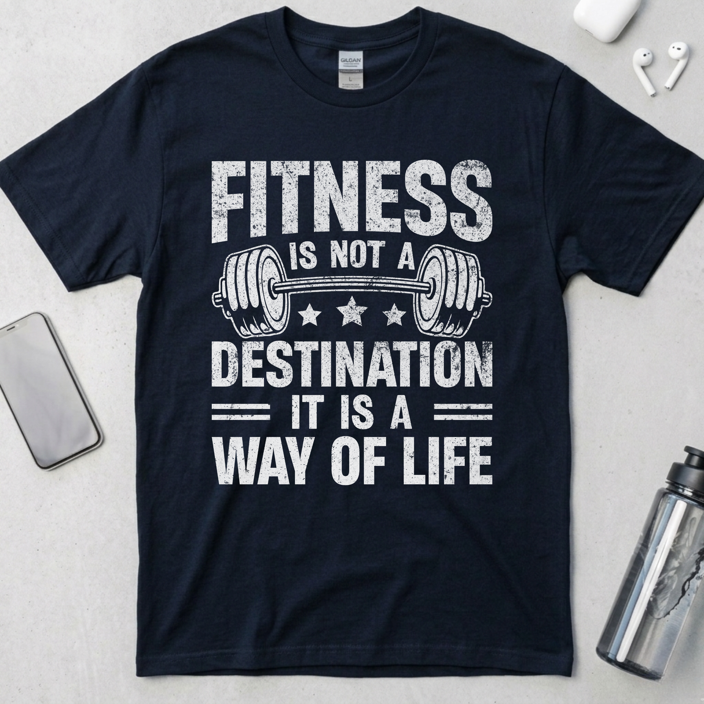 Fitness Is Not A Destination T-Shirt