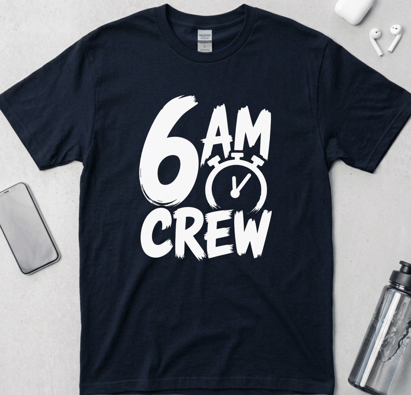 6 AM Crew Workout T-Shirt