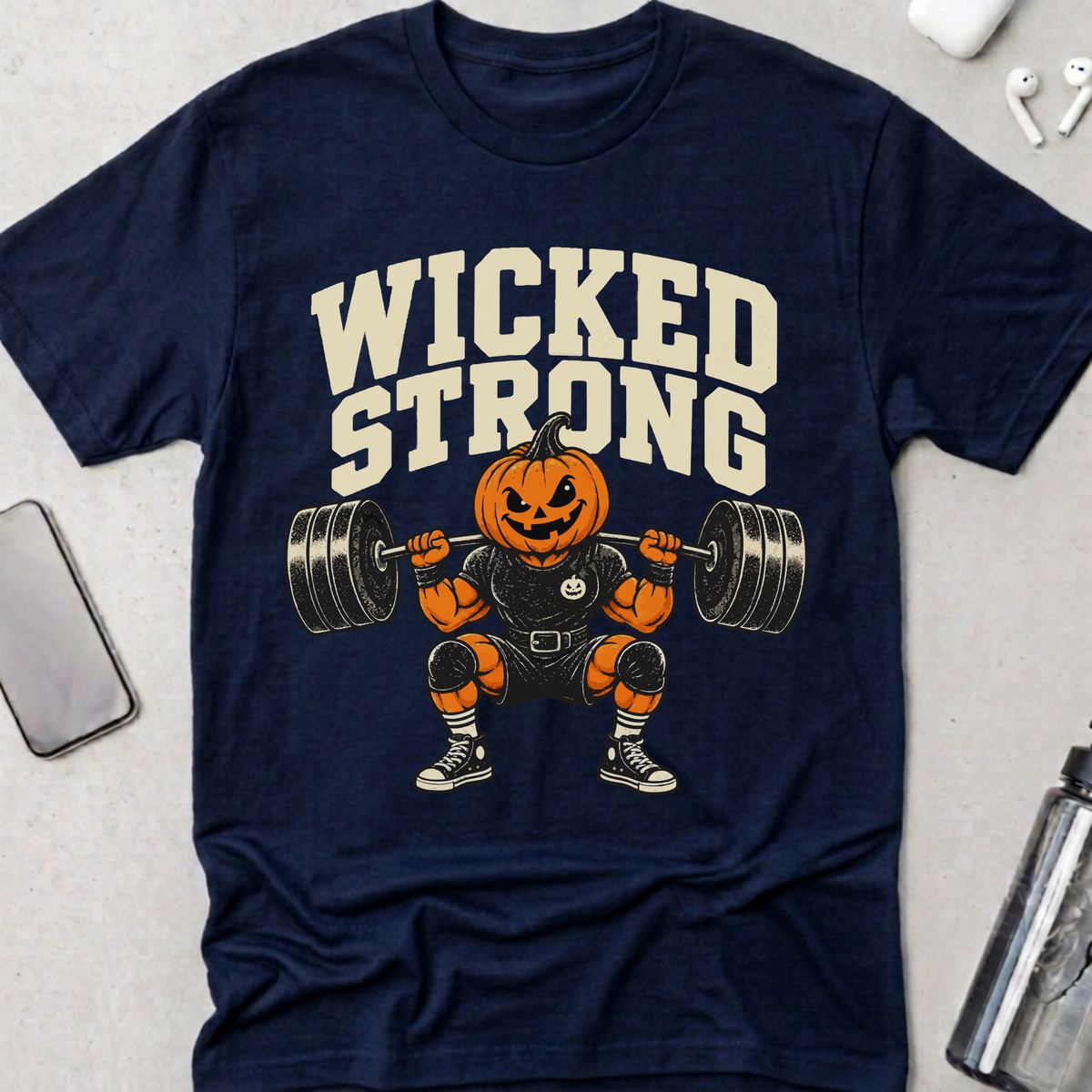 Wicked Strong Pumpkin T-Shirt