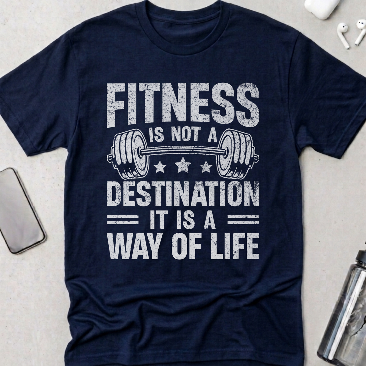 Fitness Is Not A Destination T-Shirt