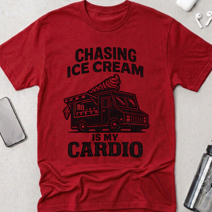 Chasing Ice Cream Cardio T-Shirt