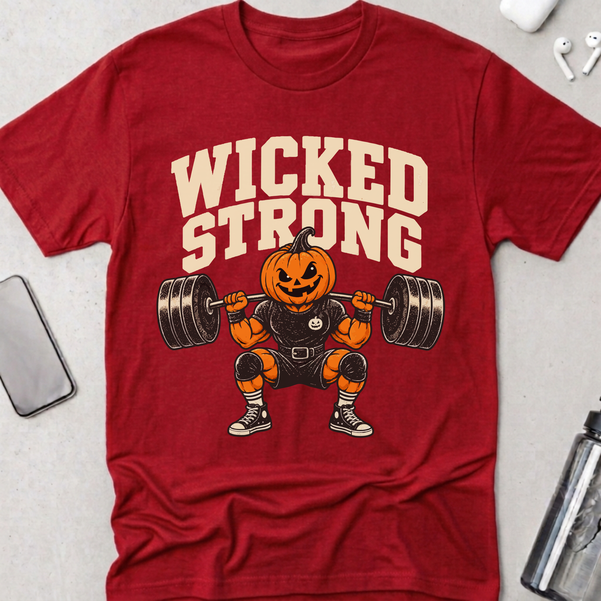 Wicked Strong Pumpkin T-Shirt