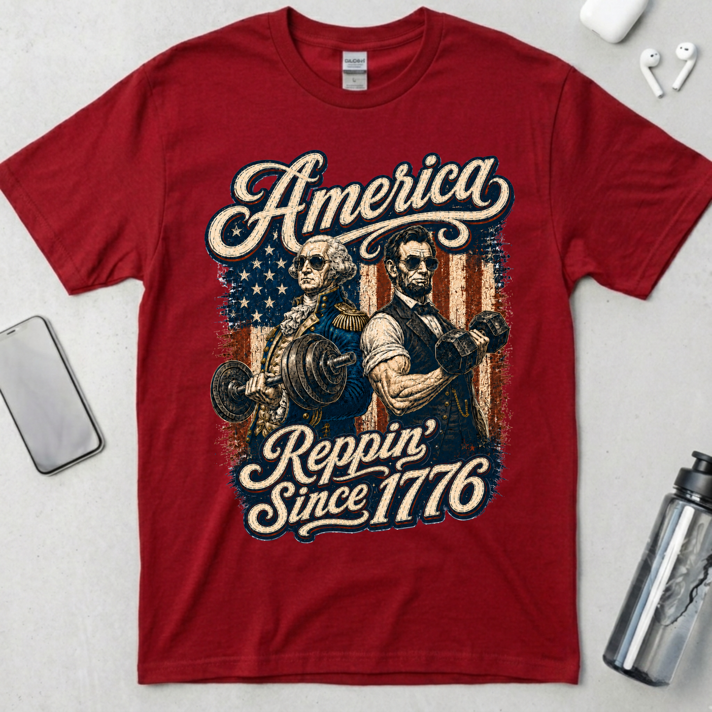 America Reppin' Since 1776 T-Shirt