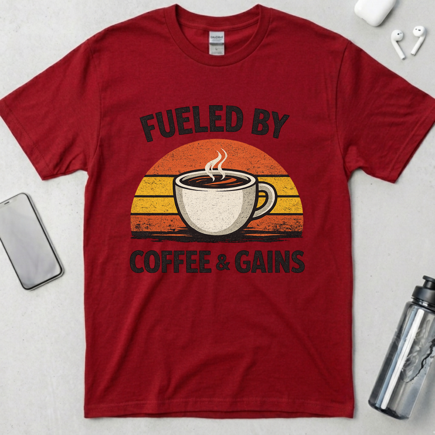 Fueled By Coffee & Gains T-Shirt