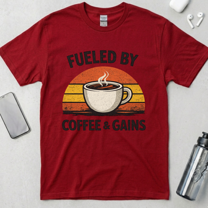 Fueled By Coffee & Gains T-Shirt