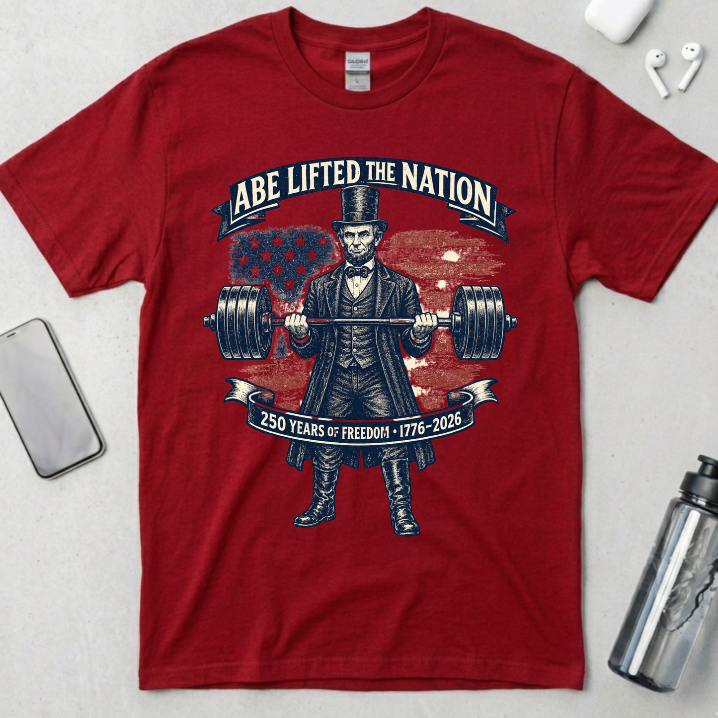 Abe Lifted the Nation Lincoln T-Shirt