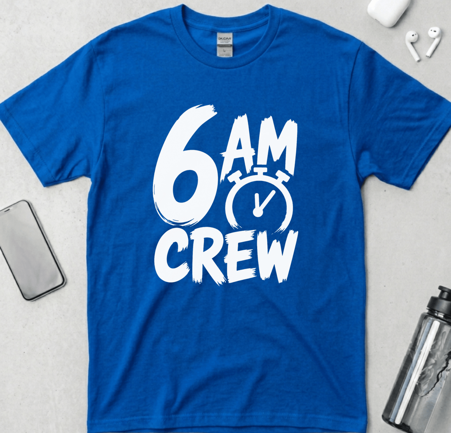 6 AM Crew Workout T-Shirt