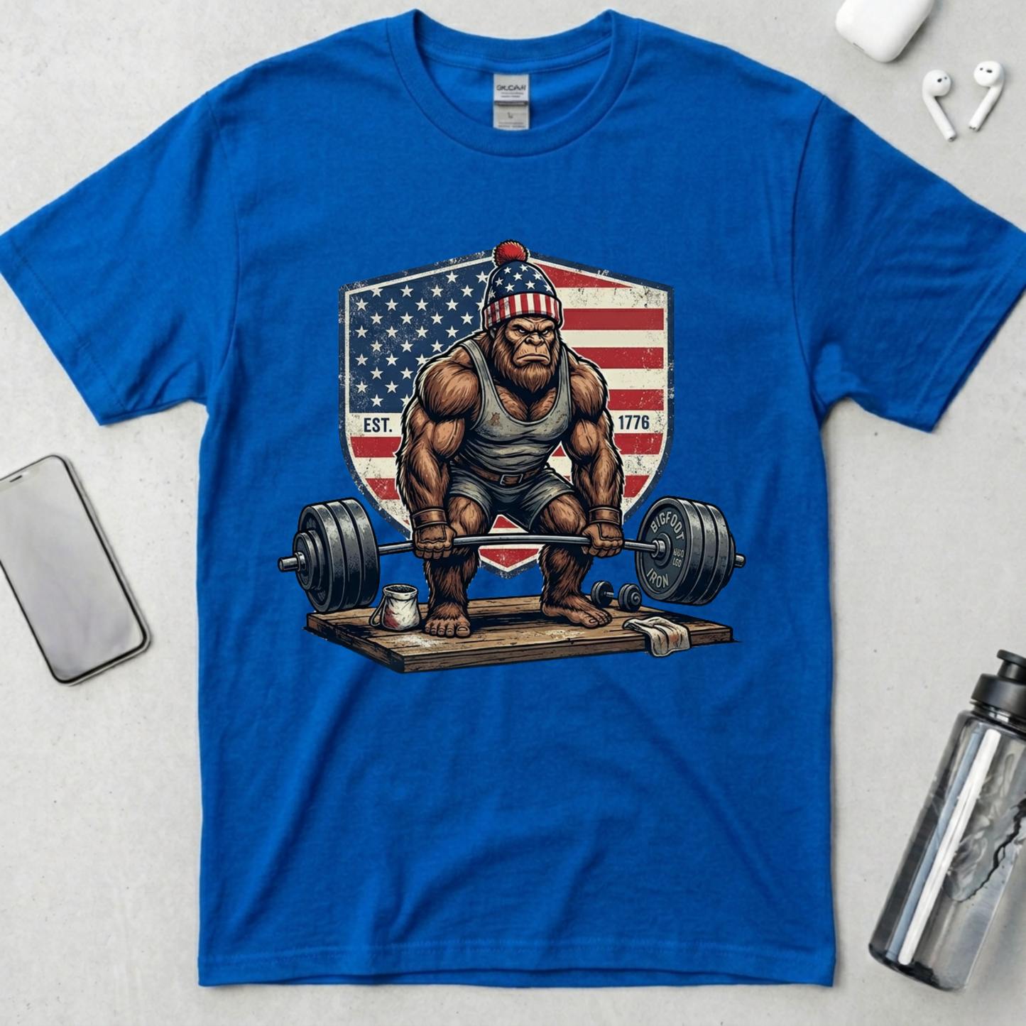 Bigfoot Built America T-Shirt