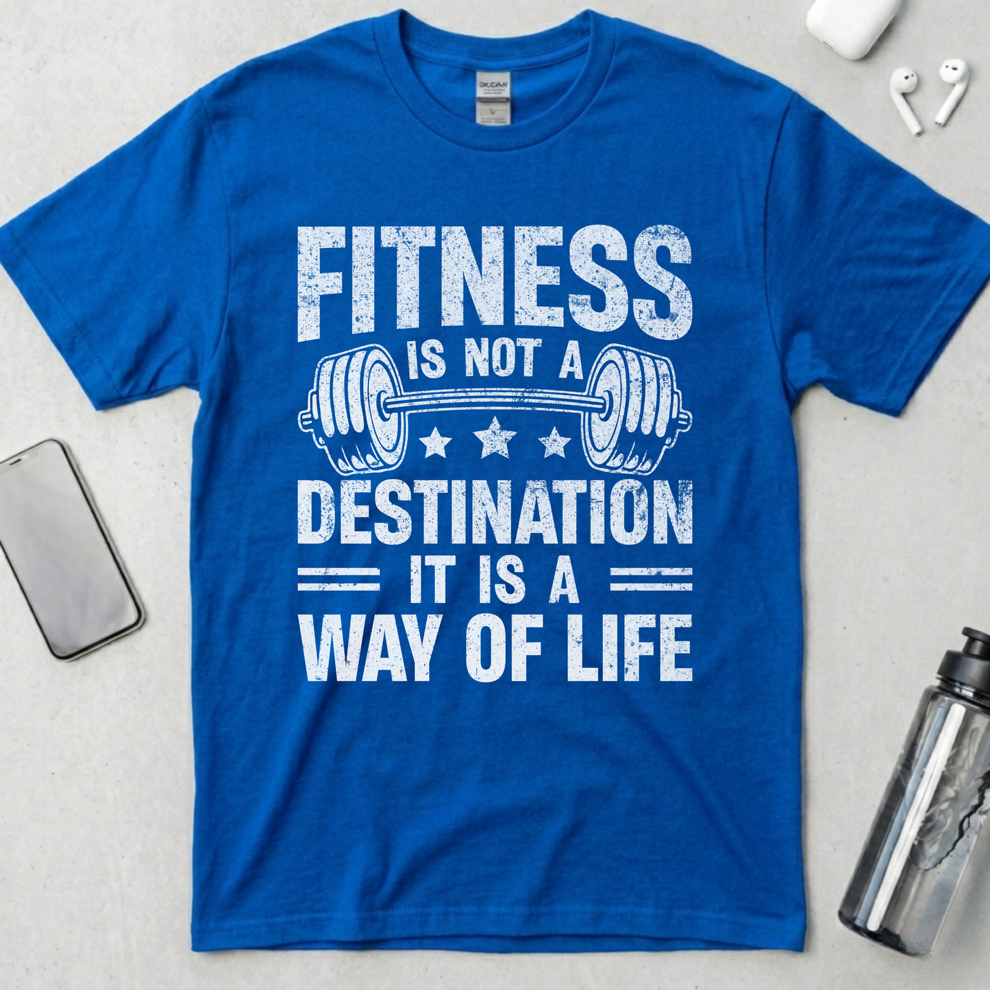 Fitness Is Not A Destination T-Shirt