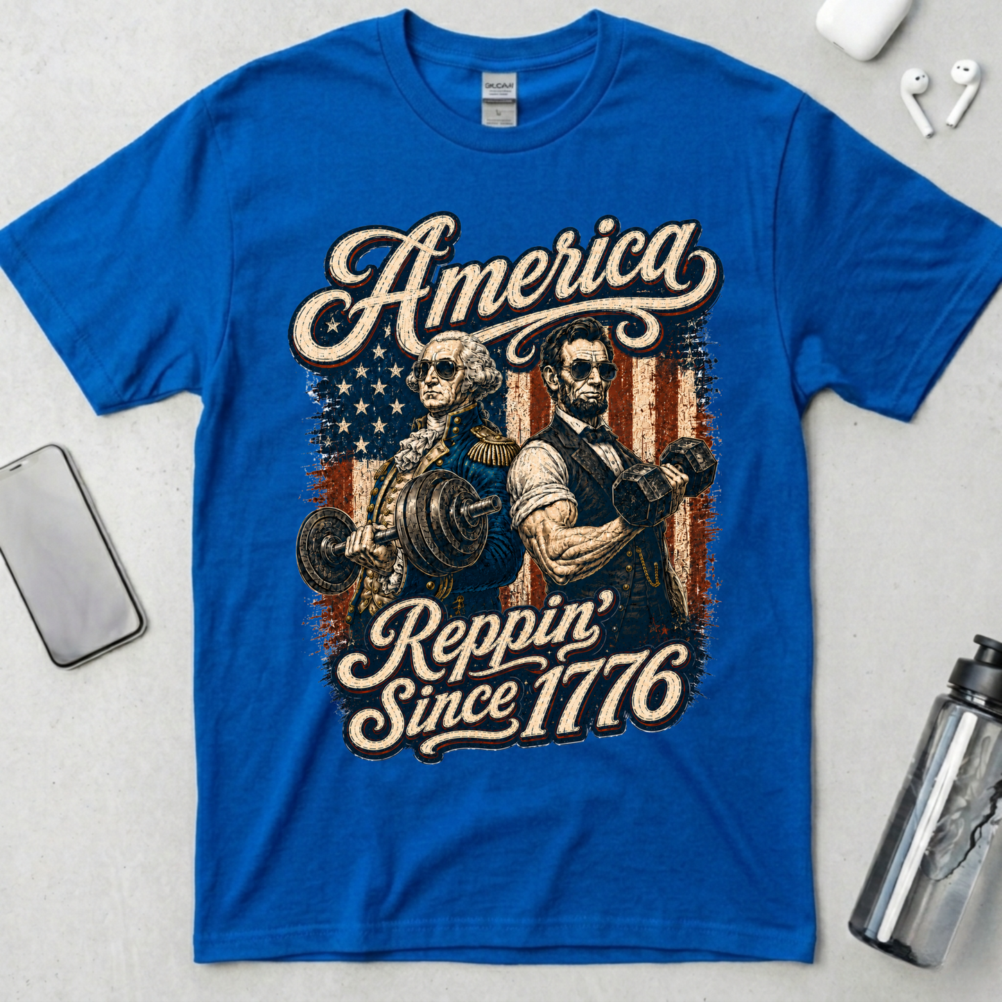 America Reppin' Since 1776 T-Shirt