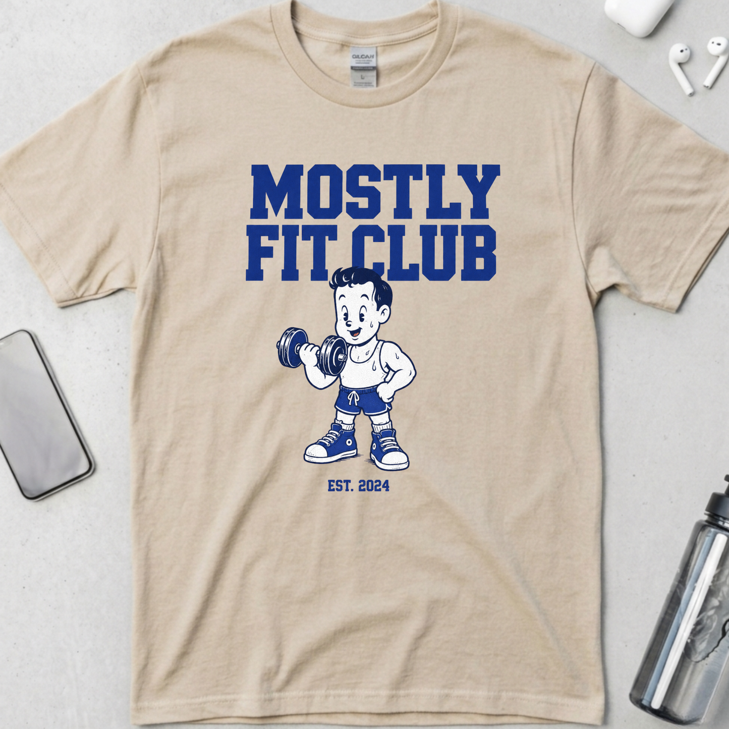 Mostly Fit Lifter Club T-Shirt