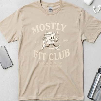 Mostly Fit Coffee Club T-Shirt